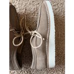 Beek Brown Suede Lace Up Wallabee Moccasin Toe Casual Comfort Shoes Womens 8 Photo 12