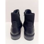 Clarks  Booties Size 9US Black Leather Pull On Block Heel Maye Palm Ankle Boots Photo 5