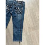 Miss Me  Irene Capri Jeans Distressed Destroyed Flap Pocket sz 27 Photo 11