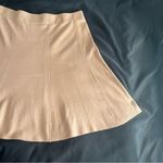 Alfani  Tan Flared Skater Rayon Skirt XL Photo 1