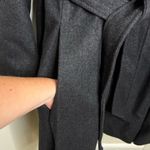 Gallery  New York Wool Blend Belted Pea Coat Women’s Size 3x Dark Gray Classic Photo 8
