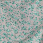 Levi's  Shirt Womens‎ Small Green White Floral Statement Blouse Fairy Cottagecore Photo 4