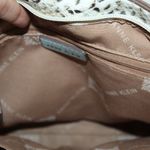 Anne Klein Anne Klein Blue Snakeskin Crossbody Purse Photo 5