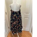 easel  Los Angeles Women's Floral Tiered Dress M Multicolor Summer Short Photo 4