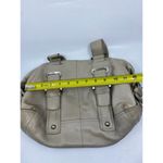 Kenneth Cole Cream Leather Tote/ Shoulder Bag Photo 3