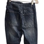 Akira  Women's High Rise Skinny Jeans Sparkle Rhinestone Blue Size 9 Photo 8