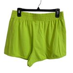 Abound  dolphin hem neon green pull on shorts size S NEW Photo 3