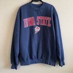 Soffe Classic  Blue Iowa State Cyclones Crewneck Sweatshirt Large Photo 0