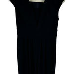 Evan Picone Evan-Picone Black Knee Length Pleated Dress 4 Photo 0