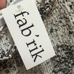 fab'rik Fab’rik Long Sleeve cream blouse with black Photo 6