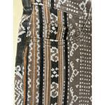 Pilcro Women’s Serif Corduroy Pants Size 27 Aztec Southwest Brown Black Stretch Photo 5