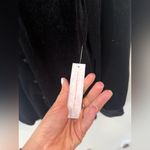 Modcloth 🖤  Bee Buzzworthy Black Velvet Button Up Shirt size small 1995 nwt Photo 3