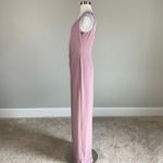 Adrianna Papell  Sleeveless Long Column Evening Gown Pink Size 6 Formal Dress Photo 4