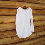 Theory Cream Cotton Cashmere Sweater Photo 2