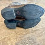 Ariat Women’s Heritage R Toe Western Heel Boots Brown Size 10 B Used Leather Photo 5