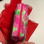 Lilly Pulitzer for Estēe Lauder Green Floral Cosmetic Case Photo 4