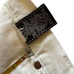 7 For All Mankind  white distressed bootcut jeans Photo 5