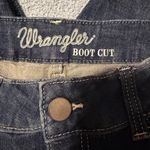 Wrangler  Women's Boot Cut Jeans in Deep Blue Photo 3