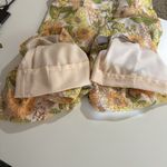 J Crew Drapey Cup to Blend Trouser Pants Womens 2 Zinnia Floral Lined Yellow Photo 4