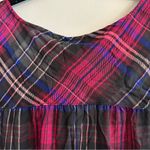 Torrid Harper Georgette Hook & Eye Blouse Women’s plus size 2 (2X 18-20), plaid Photo 8