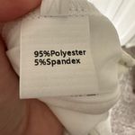 White Lace Jumpsuit V Neck Criss Cross Back‎ Sleeveless Romper Elegant Size M Photo 5