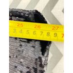 Guess by Marciano S Black Sequin Batwing Dolman Sleeve Blouse Photo 5