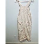 Levi's  Beige Light Pink Square Neck 100% Cotton Hendrix Denim Dress Size Medium Photo 6