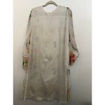 Pashmina Kaftan Embroidered Floral Dress Photo 4