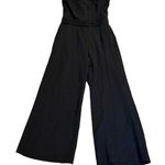 Peyton Jensen  black strapless jumpsuit Photo 0