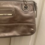 Ellen Tracy Gold Silver  Convertible Crossbody Shoulder Bag Purse Photo 2