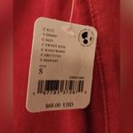 Free People We The Free In My Feelings Red Wine Cropped Slim Flare Jeans Small Photo 6