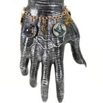 Handmade Whimsigoth "Seasons of the Witches" Mixed Metal Charm Bracelet Photo 1