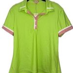 Kilo Tango Golf Polo In Lime UPF 50 Sz L Green Size L Photo 0
