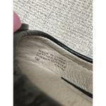 Michael Kors Fulton Black Quilted Leather Ballet Flat Shoes Silver MK Women’s 5 Photo 10