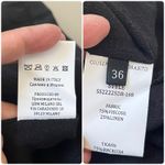 Giuseppe Di Morabito Asymmetric Hem Side High Slit Rhinestone Strap Dress 00 Black Photo 11