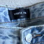 White Fox Boutique White Fox Denim Light Blue High-Waisted Jeans XL Photo 2