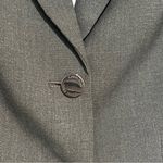 Calvin Klein Gray Blazer Suit Jacket Size 8 Petite Business Meeting Work Photo 9