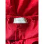 Altar'd State  Red Short Sleeve Cutout Romper Photo 4