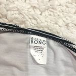 Billabong Striped Ruffle Bikini Bottoms Black White Purple XS Photo 2