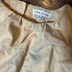 Moon River Anthropologie Puff-Sleeve Cut-Out Poplin Midi-Dress Sz M Photo 7