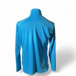 Patagonia  Women's Blue Long Sleeve 1/4 Zip Fleece Pullover Shirt Top Base Layer Photo 1