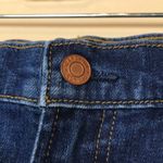 Gap Denim Women’s Rolled Hem Medium Wash Blue Denim Jean Shorts Photo 3