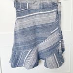 EXPRESS Linen Chambray Wrap Dress Photo 2