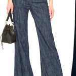 Joie  Sylvana High Rise Wide Leg Trouser Jean Pintuck Flare size 2 Photo 0