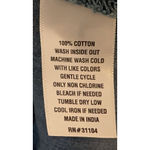 Crown & Ivy Women's Blue Denim Ruffle V-Neck Blouse Plus Size XXL Photo 5