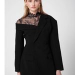 Atoir The Gisele Blazer Dress in Black Large New Womens Jacket Mini Cocktail Photo 12