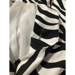 Sandro Sportswear Zebra Wide Sleeve Short Blazer Button Up Photo 7