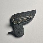 Wood Duck Bird Hand Crafted Hand Painted Brooch Pin Photo 6