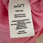 The Get Barbie Colorblock Pink/ Red Cotton Mini Dress S Pink Photo 6