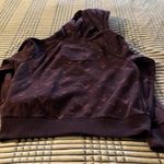 American Eagle  Outfitters lilac sweatshirt jacket with zipper and with silver … Photo 3